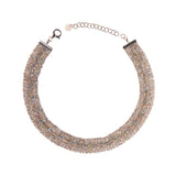 WOVEN 1.5cm CHOKER Sparkling