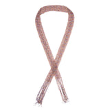 WOVEN 2.5cm SCARF Sparkling